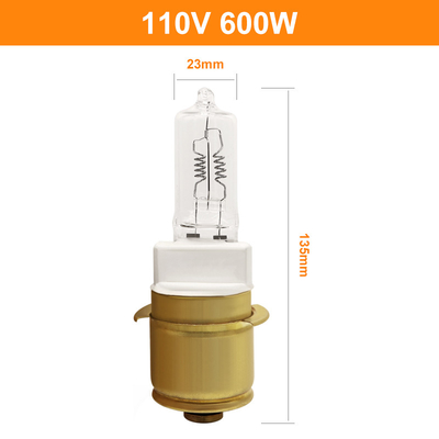 차 후미등 기관차 쿼츠 할로겐 전조 P40s/41을 위한 110V 600 와트 할로겐 전구
