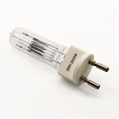 230v 2000w G22 쿼츠 할로겐 전구 양성 핀 할로겐 램프 방폭