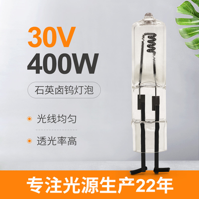 30V 400 와트 쿼츠 할로겐 전구 2 핀 조명 지표