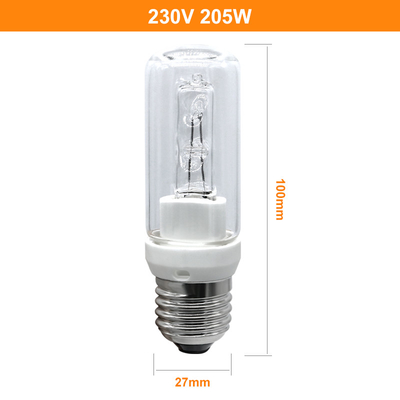 전구 재료 석영 할로겐 전구 205w 할로겐 E27 230V