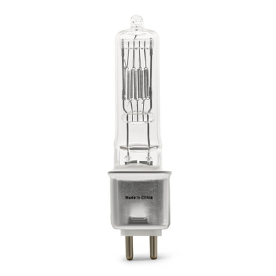 작은 석영 전구 1000w 230v 할로겐 전구 램프 GX9.5 2000h 3200k 98 밀리미터