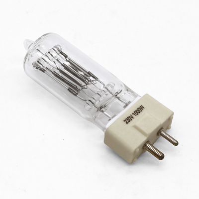 GY9.5 230V 1000W 단일단 형태 할로겐 석영광 전구 텅스텐 브로드웨이 무대