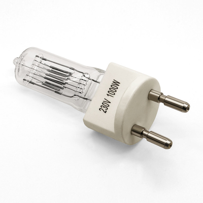 빨간 적외선 할로겐 전구 1000W 230V 석영 Ir 램프 G9.5 25000 루멘