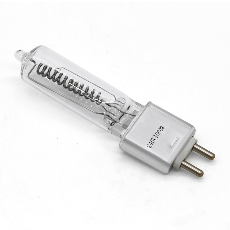 1000w 240v 2 핀 할로겐 전구 극장 사진 계획안 G9.5 토대 3200K